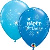 Μπαλόνι Latex Happy Birthday Blue +3,00€